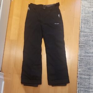 Spyder Youth Ski Pants. Black. Size 16.